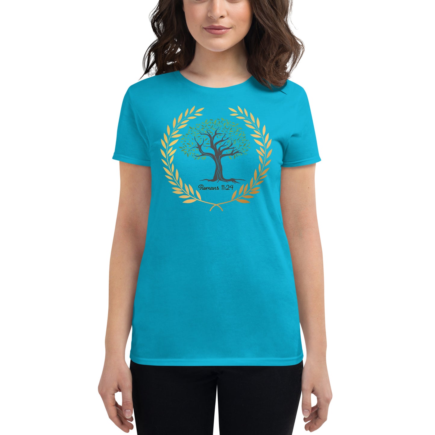 Romans 11:24 Grafted In Women's Tee