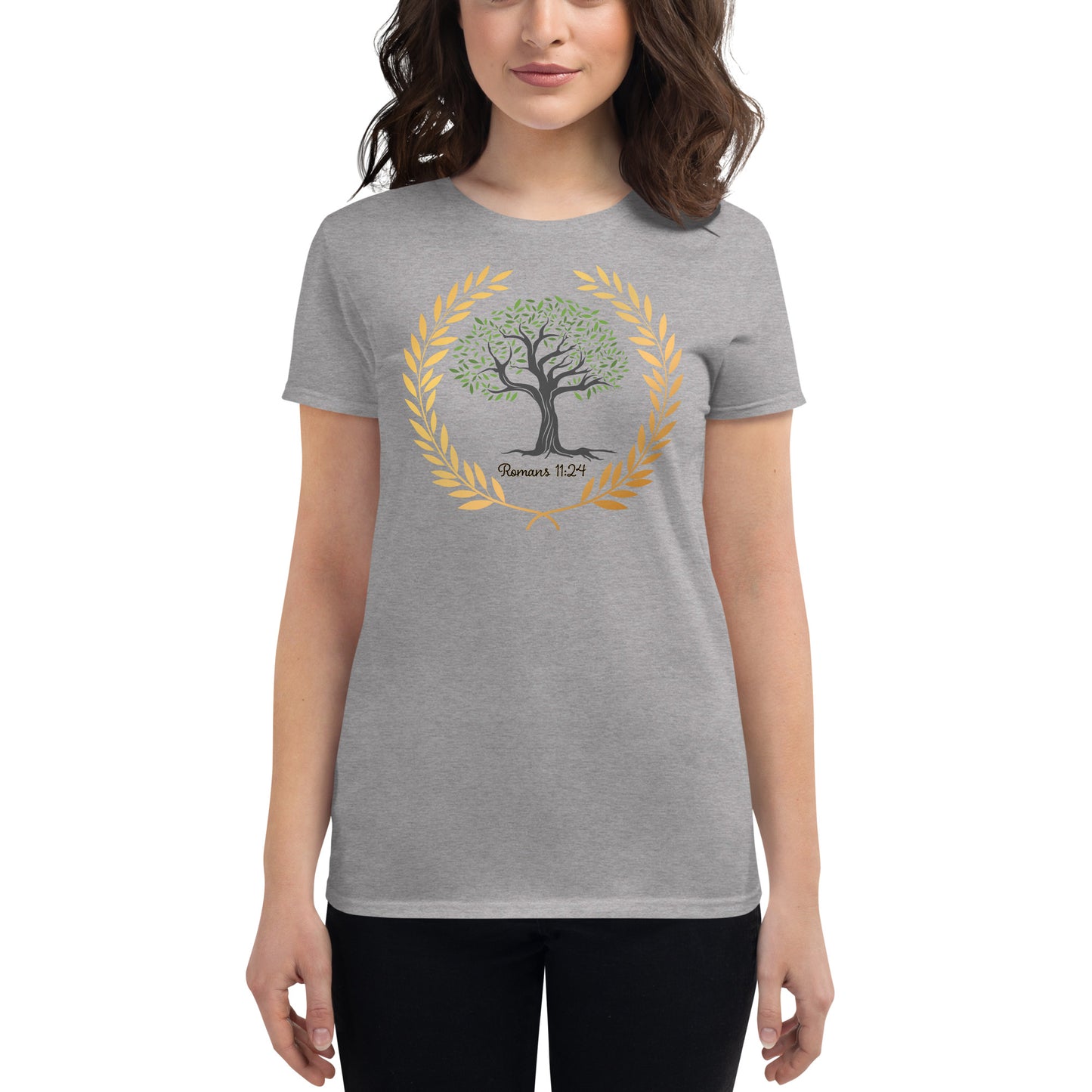 Romans 11:24 Grafted In Women's Tee