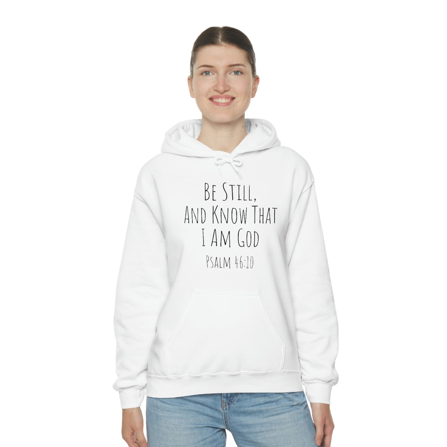 Psalm 46:10 Unisex Hooded Sweatshirt