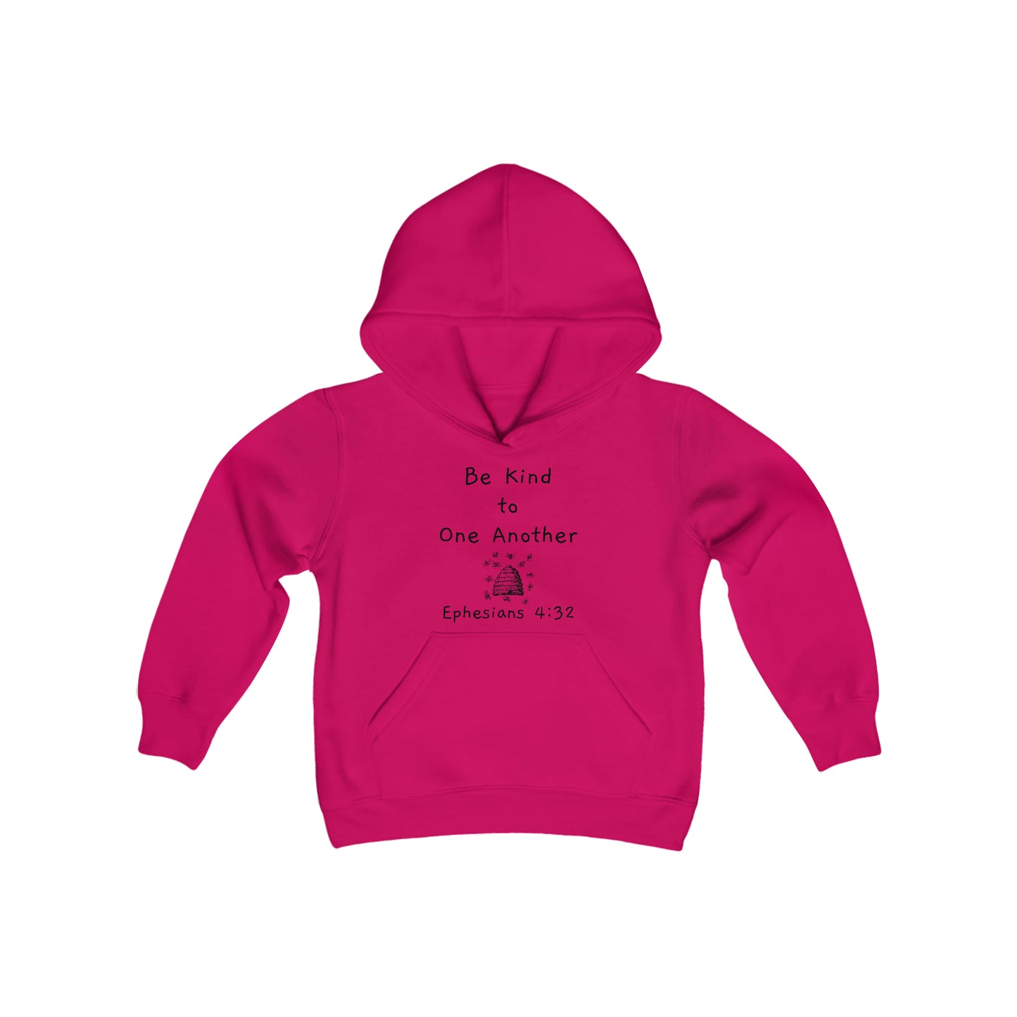 "Be Kind" Youth Hooded Sweatshirt