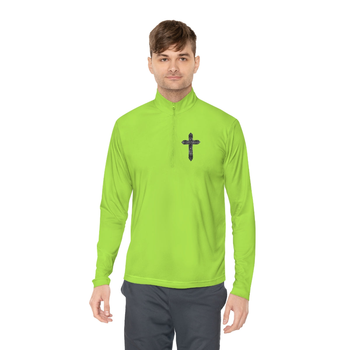 Proverbs 16:3 Unisex Quarter-Zip Pullover