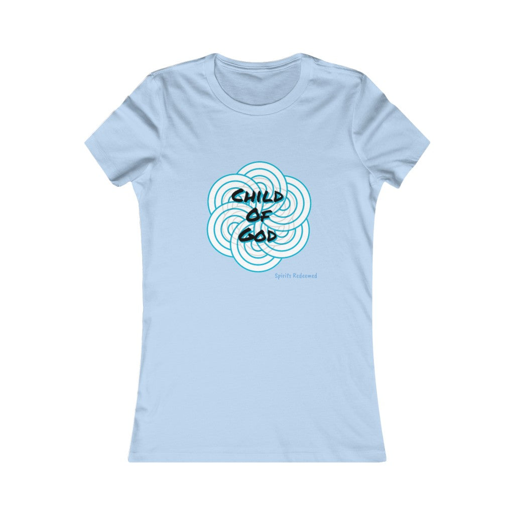 Child of God Women's Fitted Tee