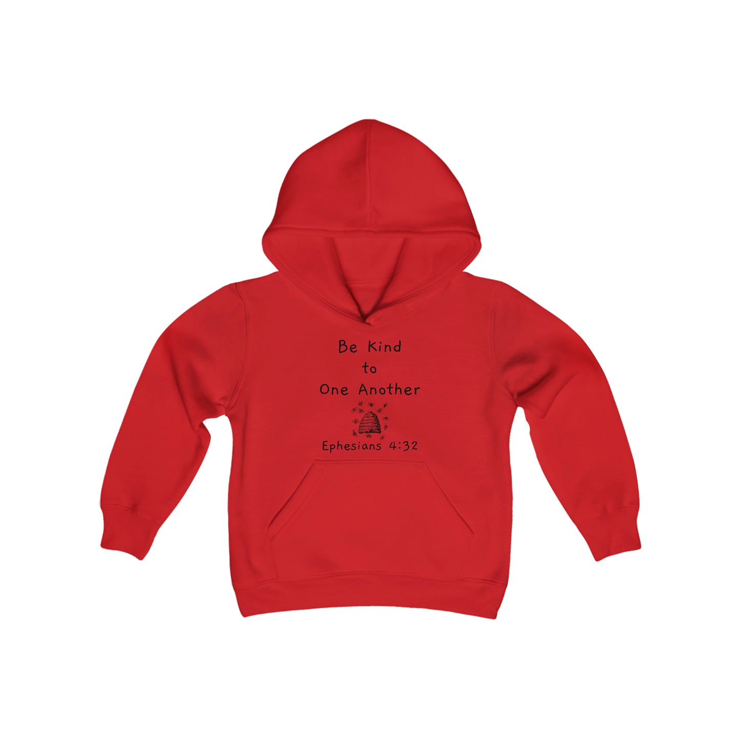 "Be Kind" Youth Hooded Sweatshirt