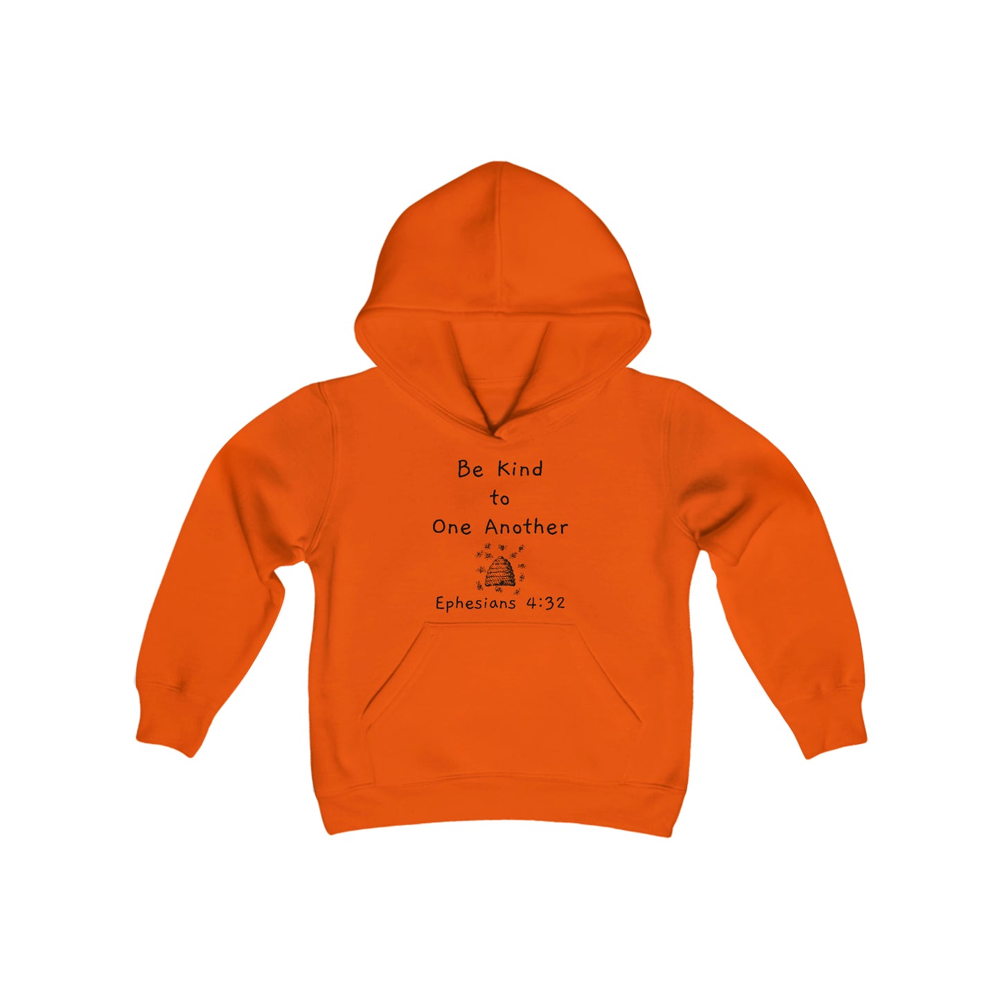 "Be Kind" Youth Hooded Sweatshirt
