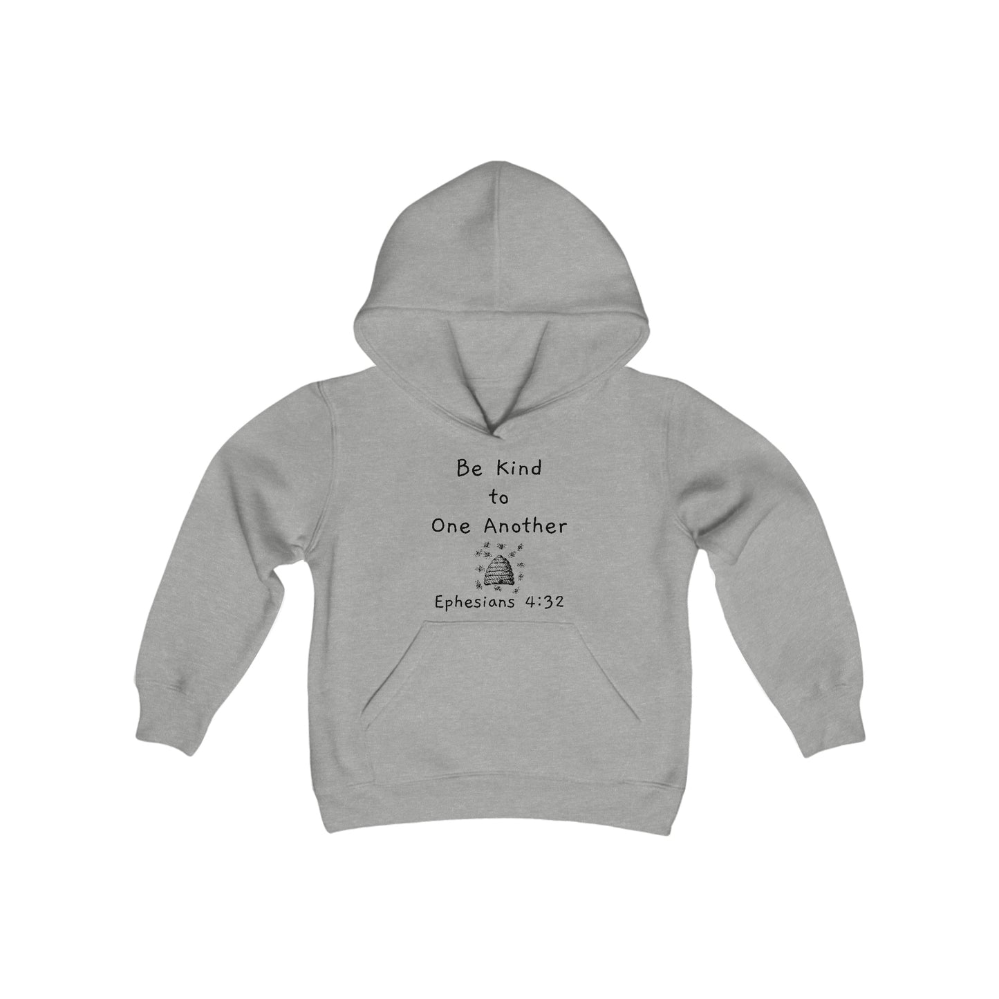 "Be Kind" Youth Hooded Sweatshirt