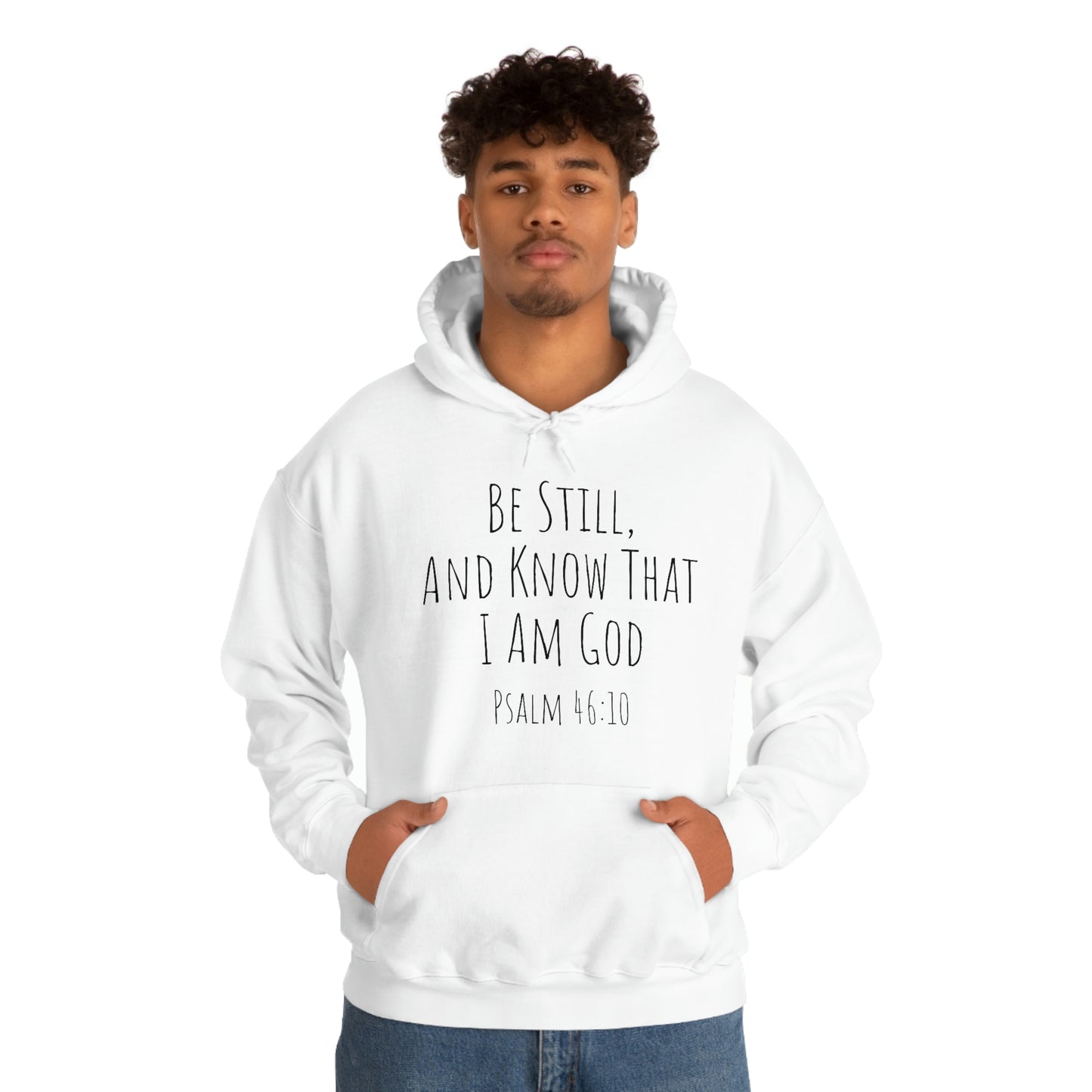 Psalm 46:10 Unisex Hooded Sweatshirt
