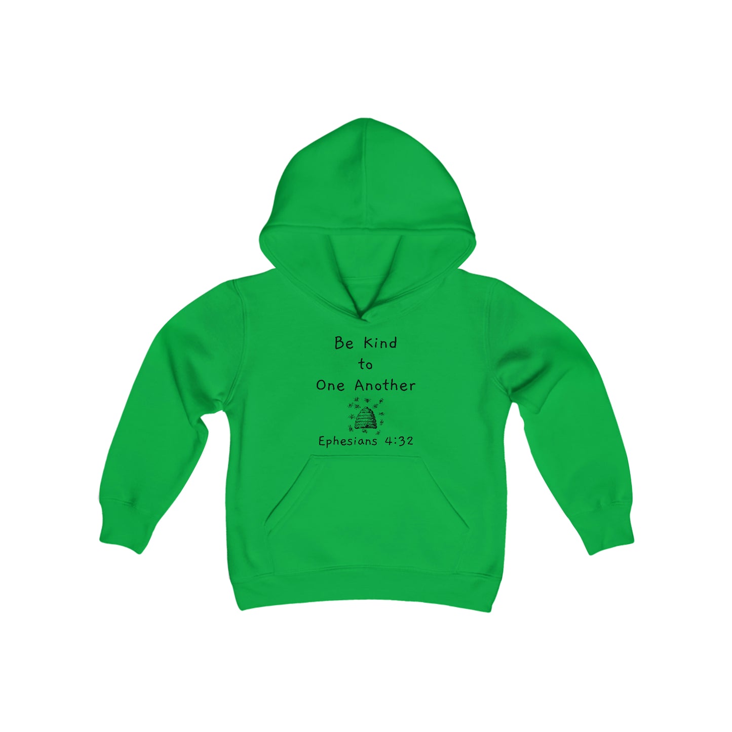 "Be Kind" Youth Hooded Sweatshirt
