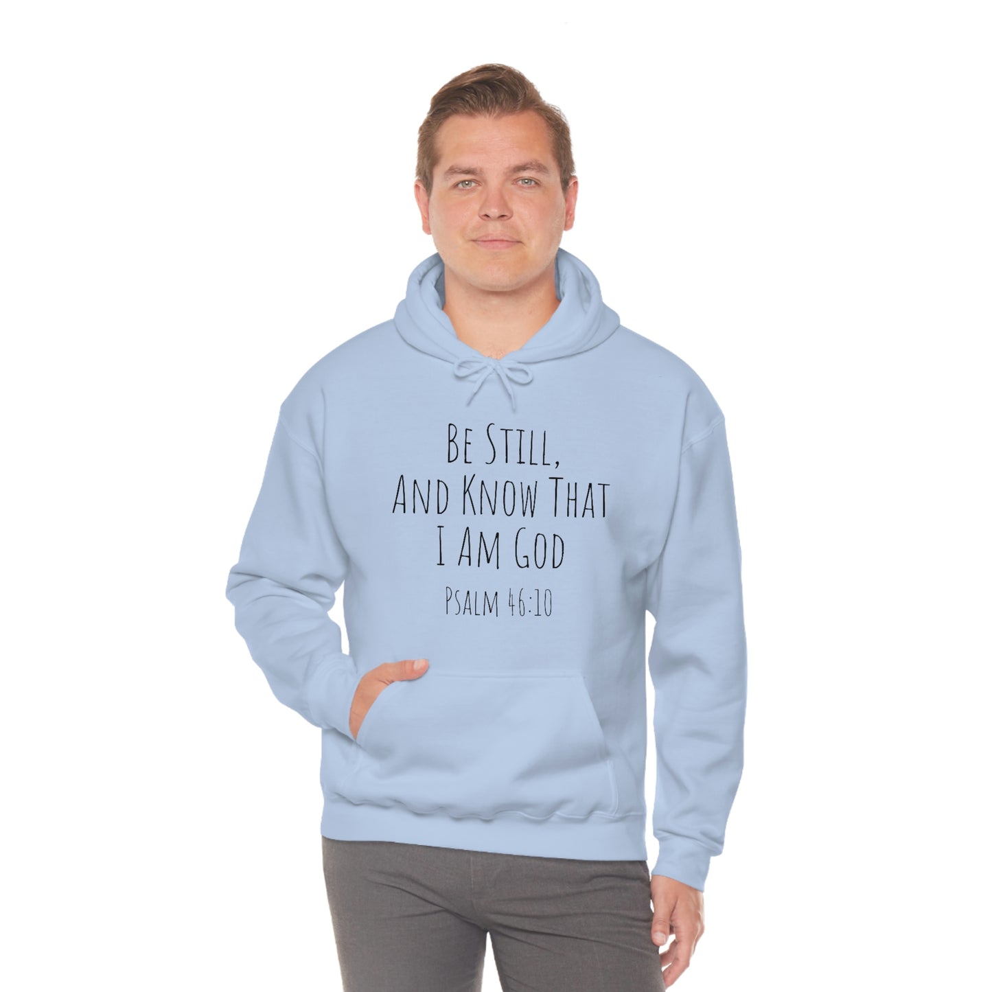 Psalm 46:10 Unisex Hooded Sweatshirt