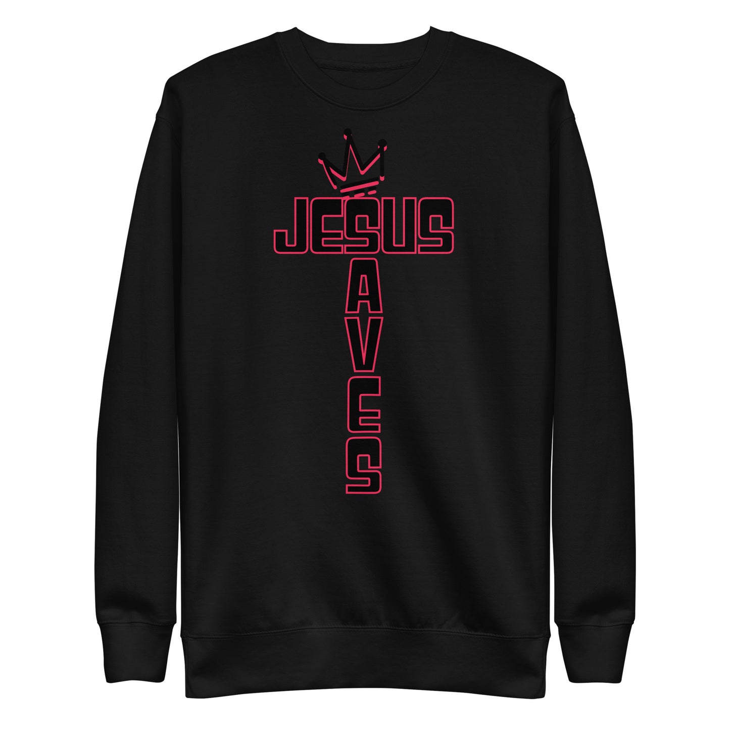 Jesus Saves - Black Sweatshirt