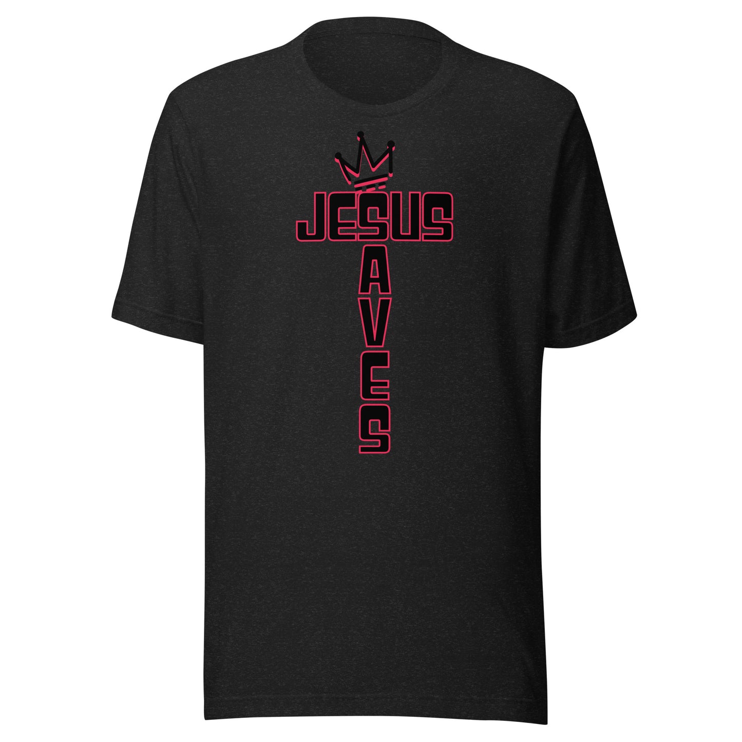 Jesus Saves - Black Unisex t-shirt