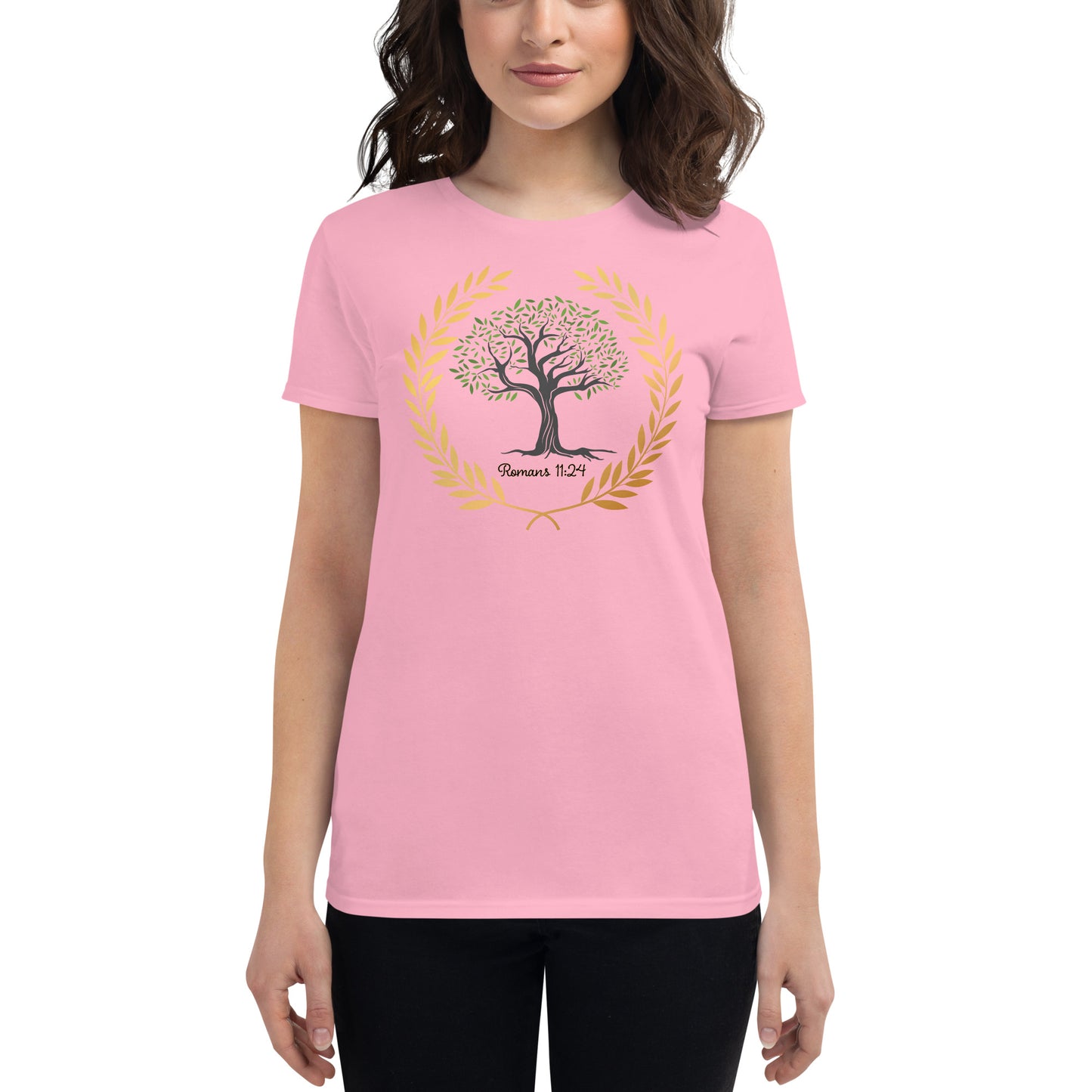 Romans 11:24 Grafted In Women's Tee