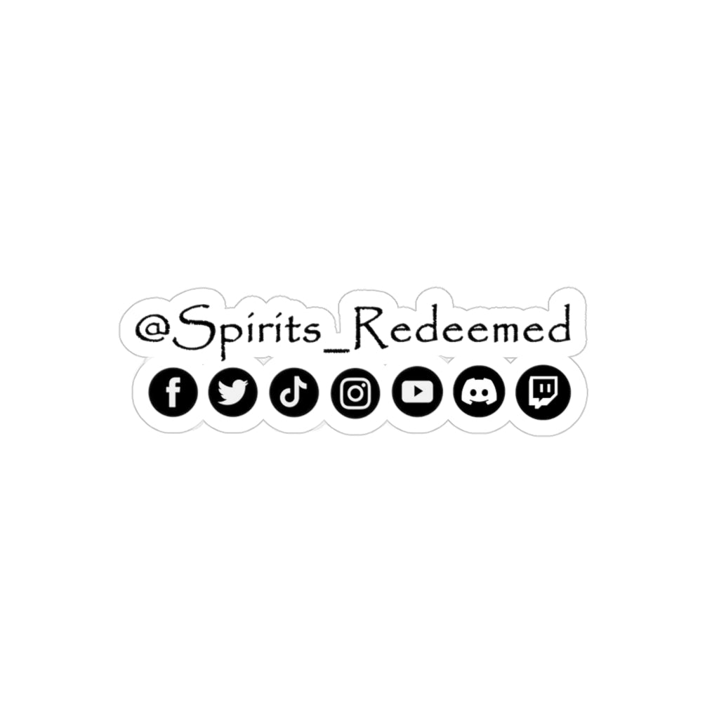 Spirits Redeemed Decal